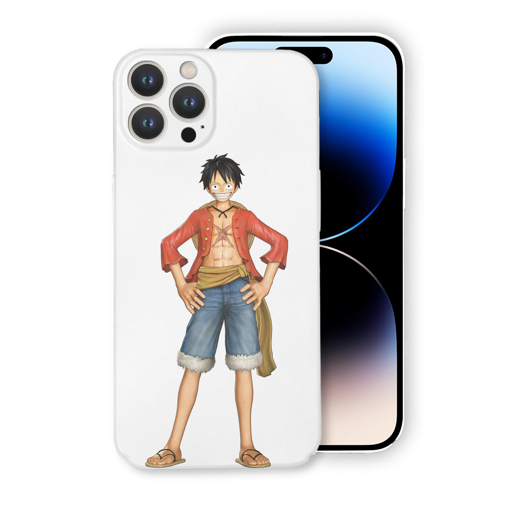 （画像用） ワンピース モンキー・D・ルフィ ONE PIECE Monkey D. Luffy 【iPhone 14シリーズ対応】ハードケース